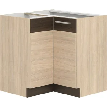 Kuchyňská linka RUTHIN, dolní rohová skříňka D90NW, rijeka světlá + PROVĚŘENO zákazníky + vyzvednutí ZDARMA