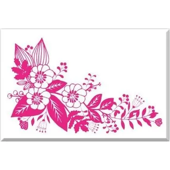 Dětské razítko Dřevěné razítko Aladine velikost B - kytice