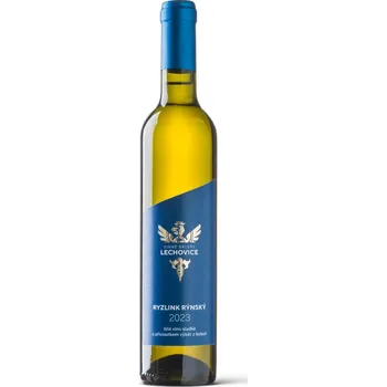 Víno Lechovice Ryzlink rýnský 2023 výběr z bobulí 0,5 l (2318)