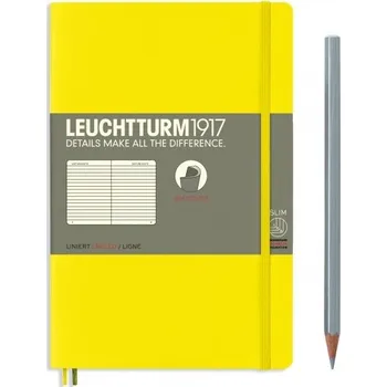 Blok Lemon, Paperback (B6+), 219 p., ruled