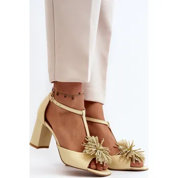 Dámské sandále Sandály na podpatku model 198793 Step in style 41