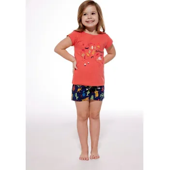 Pánská móda DÍVČÍ DĚTSKÉ PYŽAMO KR 787/104 AUSTRALIA 2 korál 116