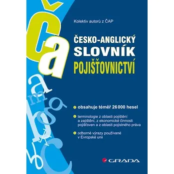 Kniha Česko-anglický slovník pojišťovnictví
