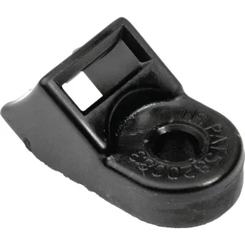 Stahovací páska HellermannTyton HDM25-PA66HIRHSUV-BK úchytka šroubovací 151-00437 černá 1 ks