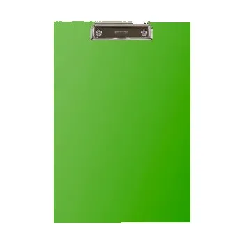 Psací podložka Psací podložka A4 s klipem - zelená
