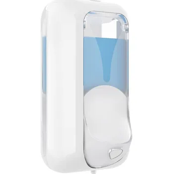 Dávkovač mýdla MARPLAST PLUS dávkovač tekutého mýdla 550ml, bílá/transparent