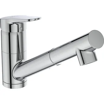 Vodovodní baterie Ideal Standard Tevere Dřezová baterie se sprchou, 117 mm, páková, chrom BD737AA