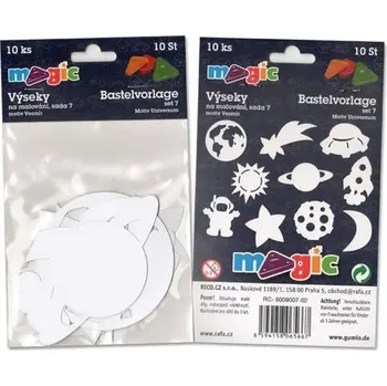 MAGIC papírové výseky na malování VESMÍR