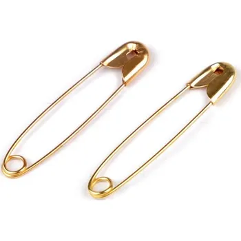 Spínací špendlíky délka 32 mm 10ks - 2 zlatá