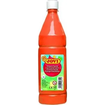 JOVI temperová barva 1000ml v lahvi oranžová