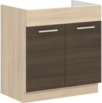 Kuchyňská linka RUTHIN, dolní dřezová skříňka D80Z, rijeka tmavá + vyzvednutí ZDARMA