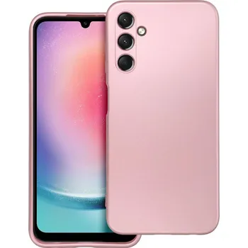 Pouzdro na mobilní telefon METALLIC Soft Case pouzdro / kryt pro Samsung Galaxy A25 5G pink / růžová