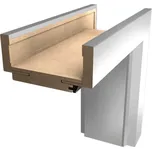 Tunelová zárubeň DRE 70 cm pro tloušťku stěny 28,7-30,7 cm bílý lak T12BLAK70