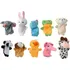 maňásek Iso Trade 5071 Mańásci veselá zvířátka 7 cm 10 ks 