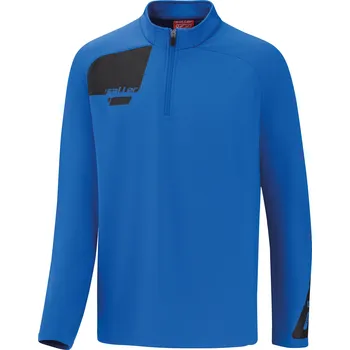 Pánská mikina Saller ESSENTIAL Tréninková mikina BARVA: 100 modrá, Velikost: XXL Lehká funkční mikina pro trénink i volný čas