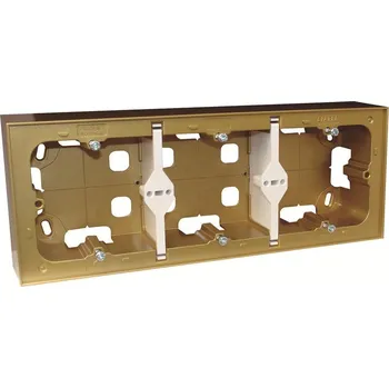 Elektroinstalační krabice ELKO EP 10995 ADU Krabice pro montáž na povrch - zlatá