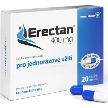 Přírodní produkt Erectan 400 mg 20 tob.