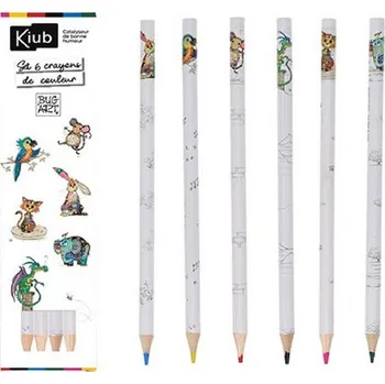 Pastelka Sada barevných pastelek CRAC36J01 BUG ART KIUB