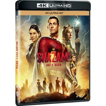 DVD film Shazam! Hněv bohů 4K Ultra HD + Blu-ray