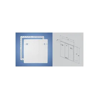 Revizní dvířka Satos Revizní dvířka RD 400x400 bílé