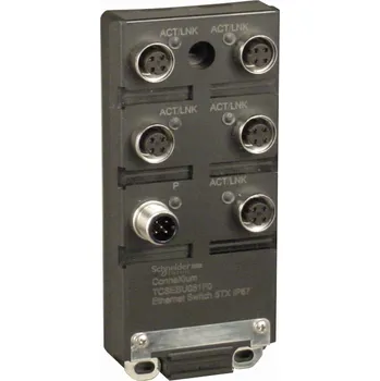 Switch Schneider Electric TCSESU051F0 ConneXium switch 5 portů 10/100 Base-TX (krytí IP67 )