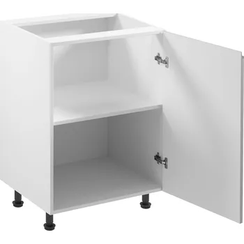 Kuchyňská skříňka ASPEN II D60-P/L - bílá/šedá Otevírání vpravo