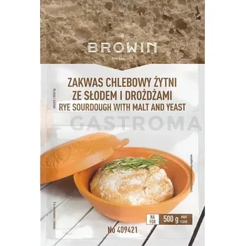 Chlebová směs Kvásek na žitný chléb s droždím a sladem - 23 g | BROWIN, 409421