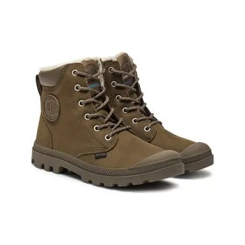 Pánská treková obuv Turistická obuv Palladium Pampa Sport Cuff Wps 72992-222-M Hnědá 38
