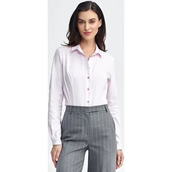 Dámská košile Body košile K81 NIFE Barva: Růžová, Velikost: S