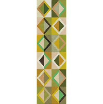 Tapeta Masureel Geometrická vliesová obrazová tapeta na zeď, zelená, DGJOY4022-260, Joy, Masureel, velikost 0,87 x 2,6 m