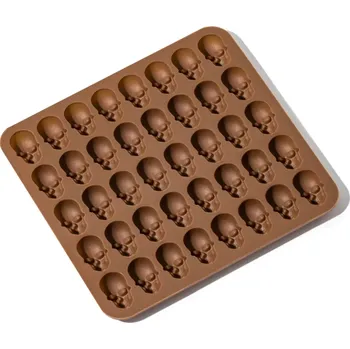 Tvořítko na led Silikonová forma na gumové lebky, čokoládu, kostky ledu