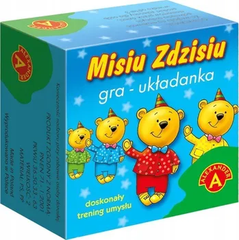 Desková hra Stolní hra Puzzle Medvídek Zdeňek Alexander