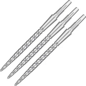 Šipka Hroty na steel šipky TARGET Swiss Point Storm Diamond 35mm, stříbrné - 3ks