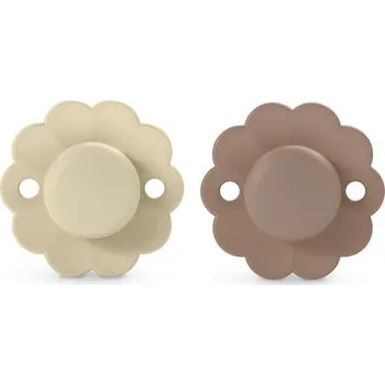 Suavinex DUDLÍK SX PRO FYZIOLOGICKÝ WONDER 6/18M - Whitecap Gray + Raw Umber