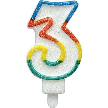 Svíčka Dortová svíčka 3