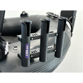 Člun 12BB 3Tube Rod Rack - High Typ: adaptér Scotty