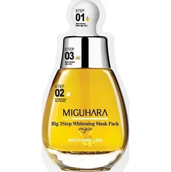 Pleťová maska Miguhara Velká 3stupňová bělicí maska