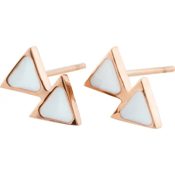 Náušnice STORM Enamelli Earring Rose Gold