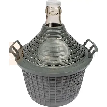 Servírovací stolek Demižon na víno 5 l v plastovém košíku | BROWIN, 644005