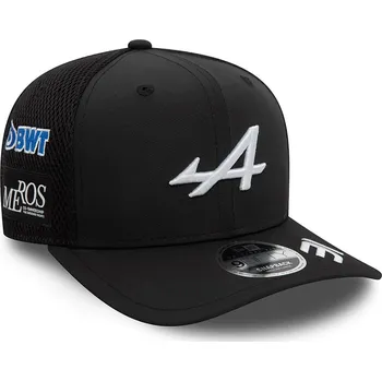 Pokrývka hlavy Týmová kšiltovka Esteban Ocon - Alpine F1 2024 černá