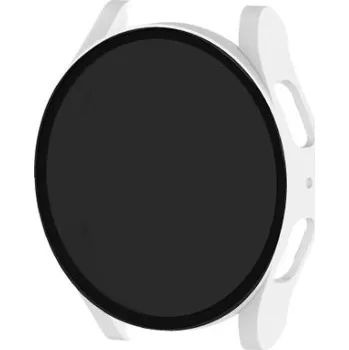 Příslušenství k chytrým hodinkám Ochranný kryt se zatmaveným sklem pro Samsung Galaxy Watch 7 44mm - Bílý