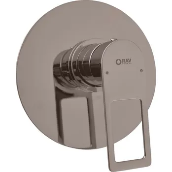 Vodovodní baterie Nil Vodovodní baterie sprchová vestavěná, metal grey lesklá NL283LMGL