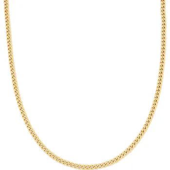 Řetízek 4mm řetízek zlaté barvy - Lucleon