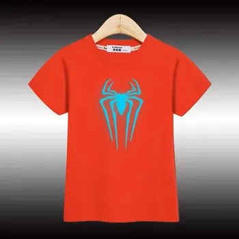 Dívčí tričko Roblox Dětské bavlněné tričko "Roblox" se svítícím obrázkem (pavouk) Barva: Červená, Velikost: 150/ 12 let