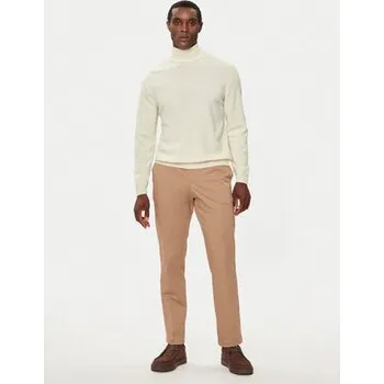 Dámský svetr United Colors Of Benetton Rolák 1002U2180 Écru Regular Fit XL