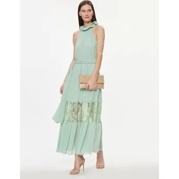 Dámské šaty Kontatto Večerní šaty SU301 Zelená Regular Fit 42