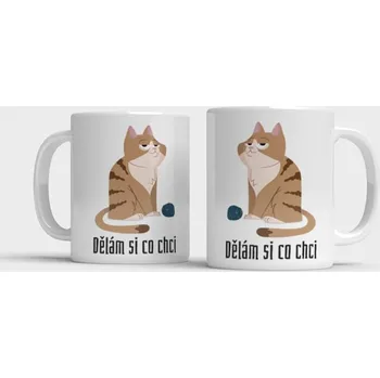 Hrnek Dělám si co chci - Tyrkysová