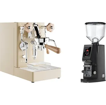 Kávovar Lelit Mara PL62X V2, gold + Eureka Atom W 75, black