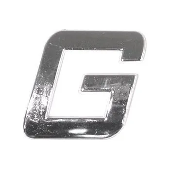 Samolepicí dekorace na vozidlo 3D logo Znak samolepicí G