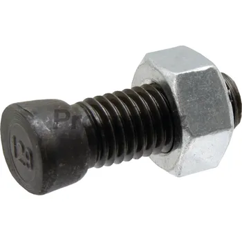 Šroub Sada šroubů pluhu s maticí 25 ks M12x1,75x30 mm, 12.9 pro Rabe